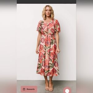 Baltic Born Floral Midi Dress